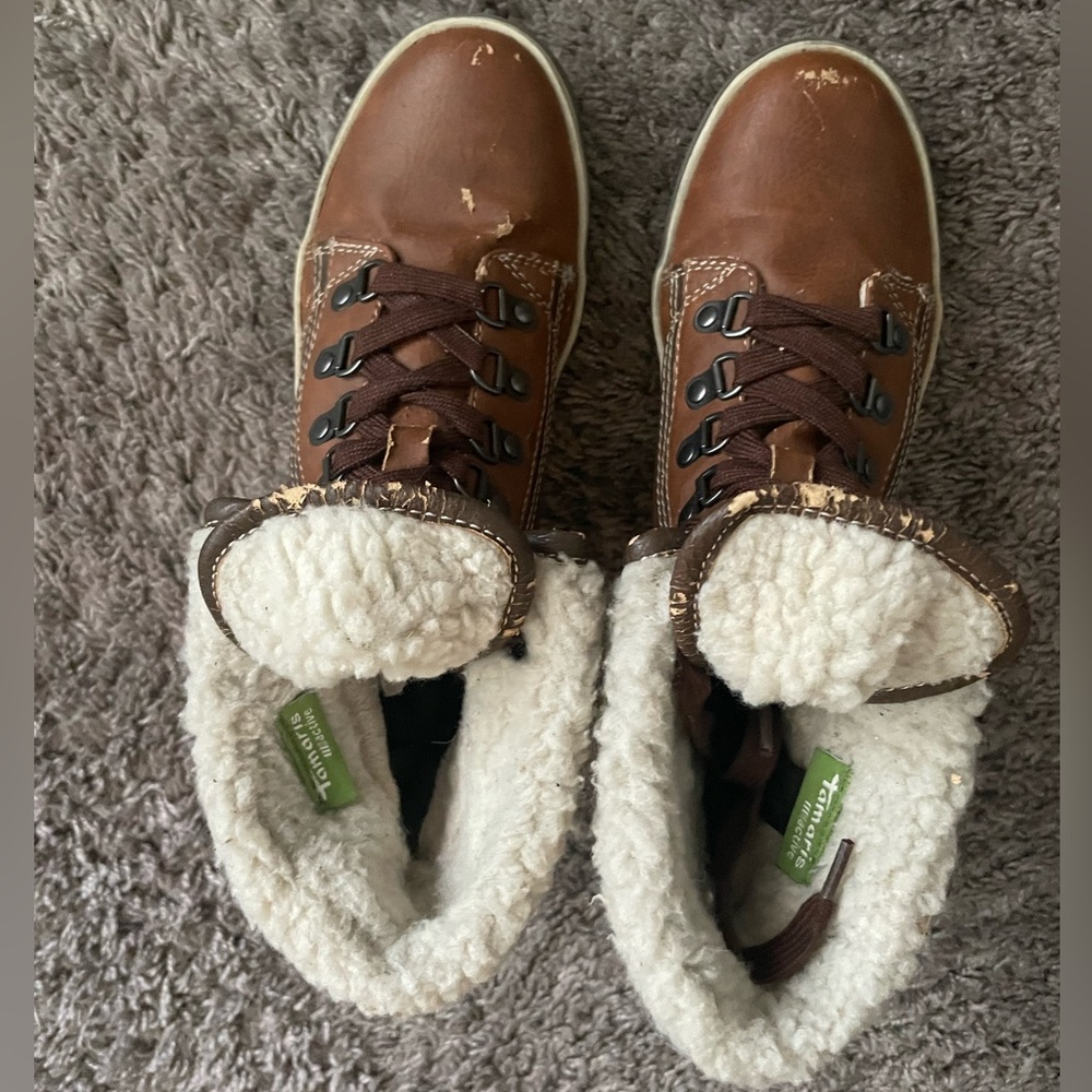 Tamaris women’s warm lined ankle boots